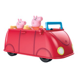 Conjunto De Figura E Veículo Vermelho Peppa Pig Hasbro