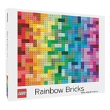 Rompecabezas De Ladrillos De Arco Iris De Lego: