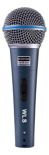  Microfone Vocal De Mão M-58a Wls  Unidirecional Xlr