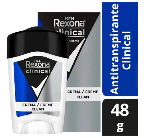 Rexona Clinical Men Desodorante En Crema Extra Proteccion