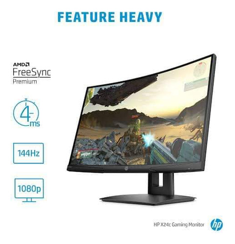 Monitor Hp X24c Gaming Full Hd, 144 Hz