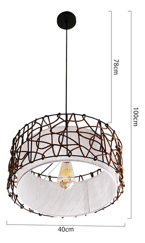 Lámpara Colgante Moderna Redondo 8507-1
