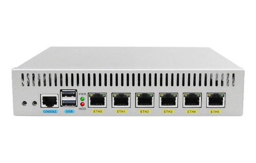 Mini Pc Firewall Pfsense Proc. N5105 8/128gb 6 Lan 2.5 Gbe