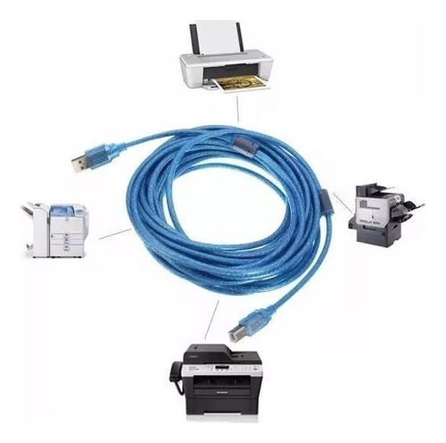 3m Cable Usb A B Macho Impresora Escaner Multifuncional