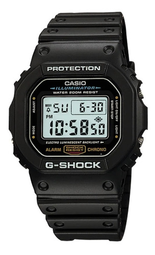 Reloj Casio G Shock Dw-5600e-1v. Vintage. Nuevo. W.r 200m