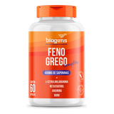 Feno Grego Complex, Citrulina, Arginina, Boro, Resveratrol, 60 Cápsulas, Biogens
