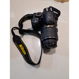  Nikon Kit D3100 +  Lente 18-55mm Vr Dslr Color Negro 