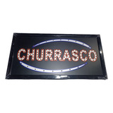 Letrero Led Luminoso Churrascos