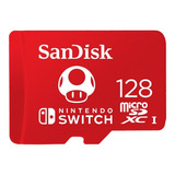 Tarjeta De Memoria Sandisk Nintendo Switch 128gb Sdsqxao-128