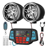 Set De Altavoces Impermeables Para Motocicletas, Coche