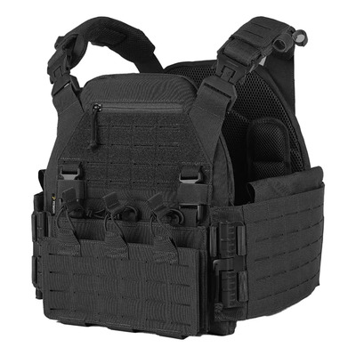 Votagoo Chaleco Táctico Militar Portaplacas Negro S-gm3d Pro | Meses sin interés