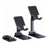 Suporte De Mesa Universal Celular Tablet Smartphone Portatil