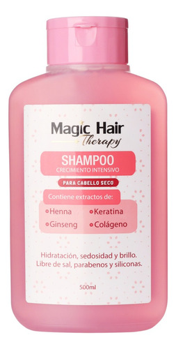 Shampoo Cabello Seco Magic Hair - mL a $90