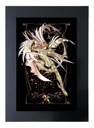 Cuadro De Caballero Dorado Sagitario Saint Seiya Sacred Saga