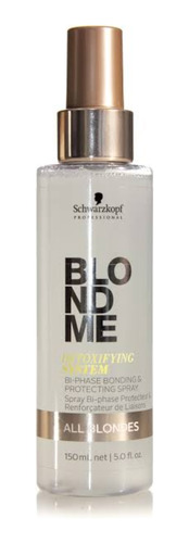 Schwarzkopf Blondme Detoxifyng Sistem Spray Bifasico Protect