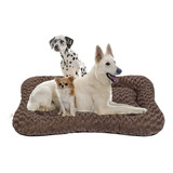 Coohom Deluxe Plush Calming Dog Bed Cojin Para Mascotas Cra