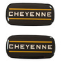 Emblema Cheyenne Modelo Viejo (kit 2 Unidades) Chevrolet Cheyenne