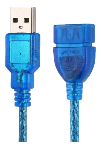 Cable Extension Usb 2.0 Macho Hembra 1,5mt / Crisol Tecno