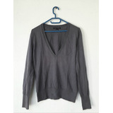 Blusa Gris Oscuro Banana Republic Para Mujer (talla: S) 