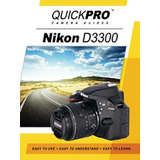 Nikon D3300 Dvd Instructivo Por Quickpro Cámara Guías