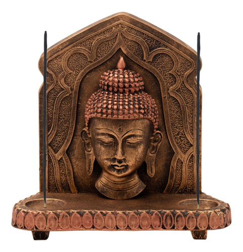 Aparador Buda Hindu Porta Incenso Zen Decorativo 19cm