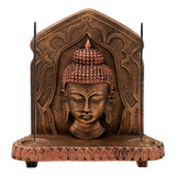 Aparador Buda Hindu Porta Incenso Zen Decorativo 19cm