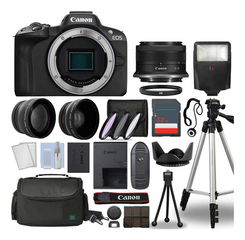  Canon Eos 5d Mark Iv Dslr Color  Negro + Kit Profesional