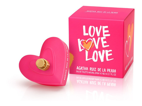 Perfume Agatha Ruiz De La Prada Love Love Love Edt 80ml 