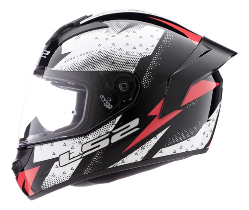 Casco Ls2 Rookie 352 + Spoiler Graficas Nuevas Moto Delta