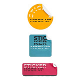 Plancha De Stickers A3 Troquelados Con Forma Personalizados
