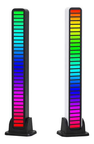 Barra De Luz Led Control De Sonido Al Ritmo Música Rgb