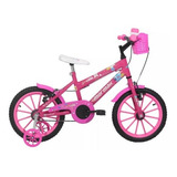 Bicicleta Aro 16 Sweet Girl Mormaii Barbie Rosa Tamanho Do Quadro 12