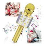 Microfono Para Niños Parlante Karaoke Bluetooth 