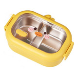 Vianda Lunchera Taper 2 Divisiones Hermético Baby Duck Acero