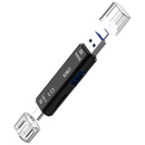 Lector De Tarjetas Usb 2.0 Micro Otg Y Tipo-c Otg