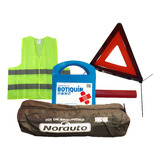 Kit Seguridad Auto C/bolso Chaleco Baliza Botiquin