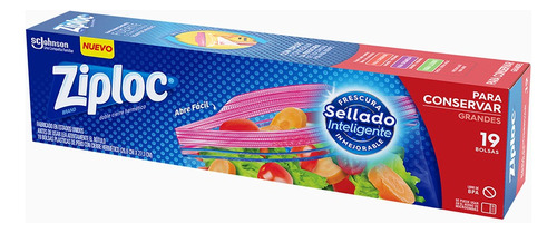 Ziploc Bolsas Conserva Grandes X 19 Unidades