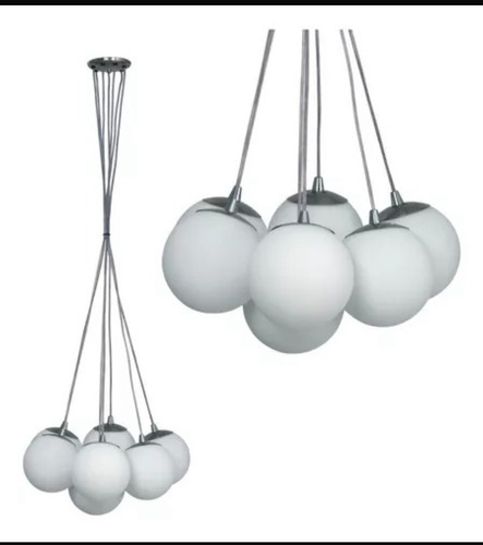 Colgante De Techo Moderna Ramillete Globo X7 Luces