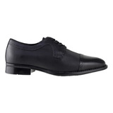 Zapato Oxford Vetir Hombre Gino Cherruti Punteado 2606 Negro