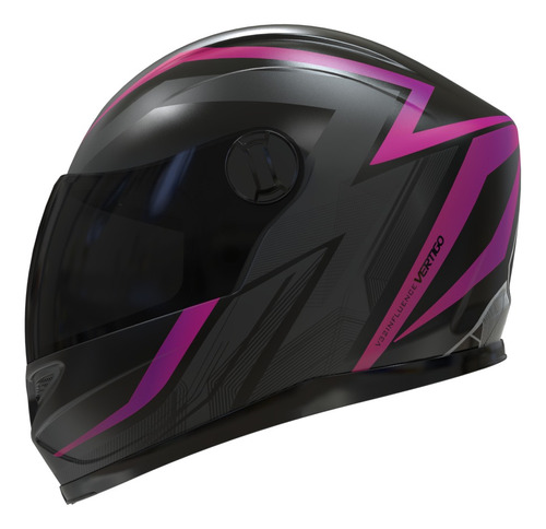 Casco Moto Integral Dama Mujer Vertigo Hk7 Rosa Siamotos+