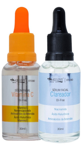 Sérum Facial Clareador Mas Vitamina C Kit C/2 Unid 
