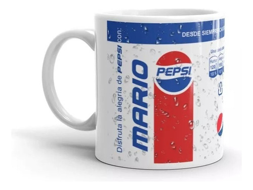 36 Taza Pepsi Cola Nombre Personalizado Mayoreo