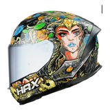 Casco Hax Force Valkyeri Negro Azul