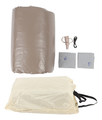 Colchon Inflable Matrimonial Queen Bomba Electrica Cama Infl