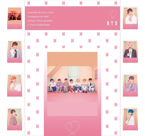 9 Polaroids Bts - Versión Map:persona - Got Store