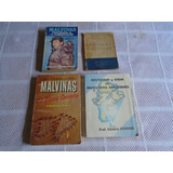 Lote De 4 Libros Sobre Las Islas Malvinas. Oferta!