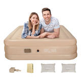 Colchon Aire Cama Inflable Matrimonial Queen Size 200*150*40