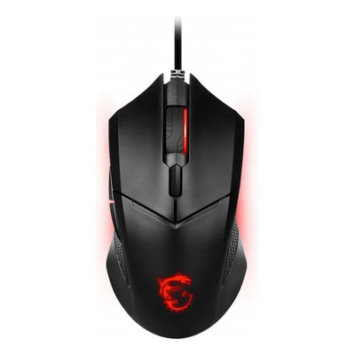 Mouse Gamer De Juego Msigm Clutch Gm08 Black