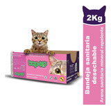 Arena Top-k9 Repelente De Pulgas - Bandeja Desechable 2kg X 2kg De Peso Neto