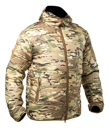 Parka Para Hombre, Ropa De Camuflaje Militar Con Capucha Tér